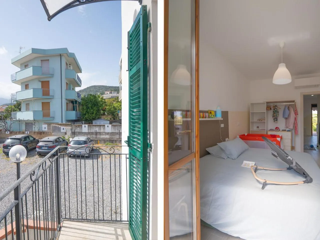 Babyaccommodation Family Garden II Pietra Ligure